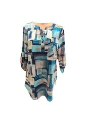 Рубашка длинная/ светлая/28 СИНЯЯ/ цена и информация | Женские блузки, рубашки | pigu.lt