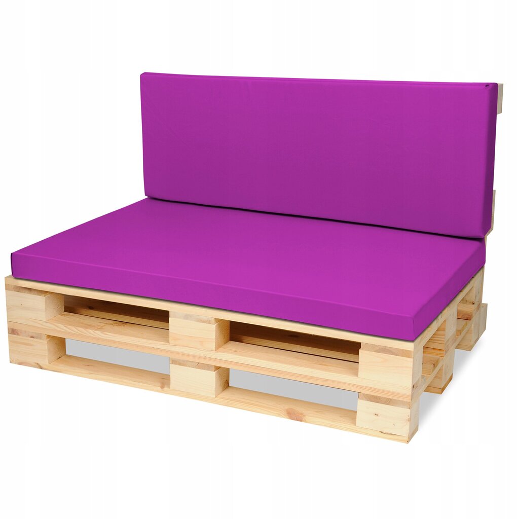 Paletinių baldų pagalvėlių rinkinys SuperKissen24, rožinis цена и информация | Pagalvės, užvalkalai, apsaugos | pigu.lt