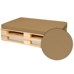 Paletinių baldų pagalvėlė SuperKissen24, smėlio spalvos kaina ir informacija | Pagalvės, užvalkalai, apsaugos | pigu.lt