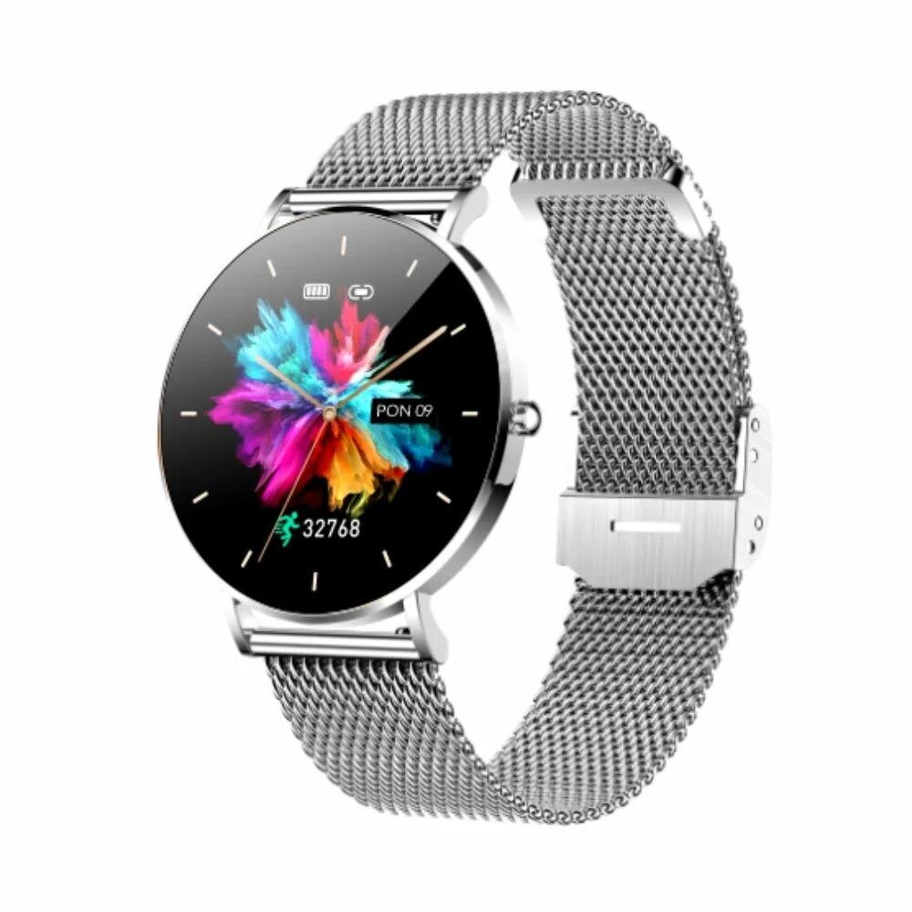 Manta Alexa Silver kaina ir informacija | Išmanieji laikrodžiai (smartwatch) | pigu.lt