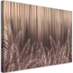 Холст. Экзотические пальмовые листья 3D 39,99 цена и информация | Репродукции, картины | pigu.lt