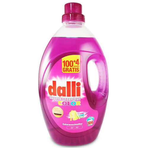 Dalli Color koncentruotas skystas skalbiklis spalvotiems audiniams, 3,65 l цена и информация | Skalbimo priemonės | pigu.lt