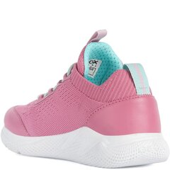 Повседневные ботинки для девочек Geox, розовые цена и информация | Детская спортивная обувь | pigu.lt