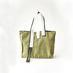 Pirkinių krepšys Pogon Miner Taka Sumka Canvas, žalias kaina ir informacija | Pirkinių krepšiai | pigu.lt