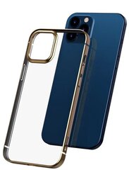 Силиконовый чехол Baseus Shining Case (Anti-fall) gold для iPhone 12/12Pro цена и информация | Чехлы для телефонов | pigu.lt