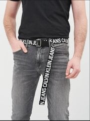 Diržas vyrams Calvin Klein Jeans Slider Tape kaina ir informacija | Vyriški diržai | pigu.lt