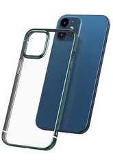 Силиконовый чехол Baseus Shining Case (Anti-fall) зелёный  для iPhone 12/12Pro цена и информация | Чехлы для телефонов | pigu.lt