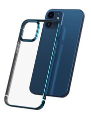 Силиконовый чехол Baseus Shining Case (Anti-fall) синий  для iPhone 12ProMax цена и информация | Чехлы для телефонов | pigu.lt