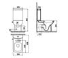 Klozetas su bidė ir maišytuvu Lara Premium Creavit kaina ir informacija | Klozetai | pigu.lt