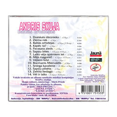 CD Andris Skuja Baltās Orhidejas kaina ir informacija | Vinilinės plokštelės, CD, DVD | pigu.lt