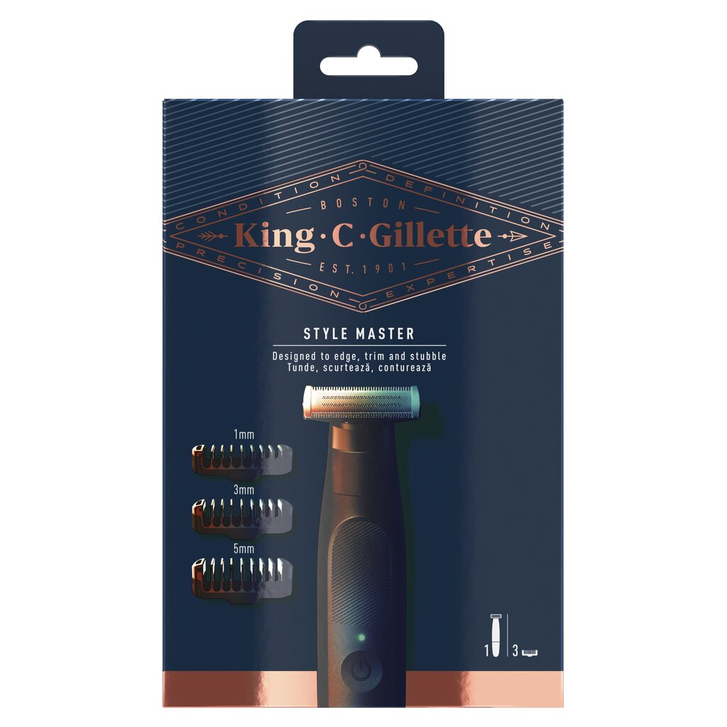 King C Gillette Style Master kaina ir informacija | Barzdaskutės | pigu.lt