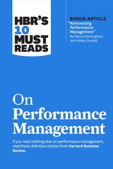 HBR's 10 Must Reads on Performance Management цена и информация | Книги по экономике | pigu.lt