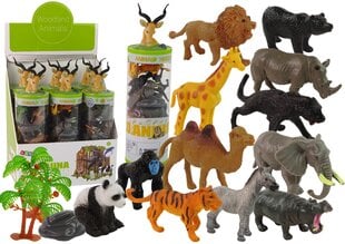 Laukinių gyvūnų figūrėlių rinkinys Lean Toys kaina ir informacija | Žaislai mergaitėms | pigu.lt