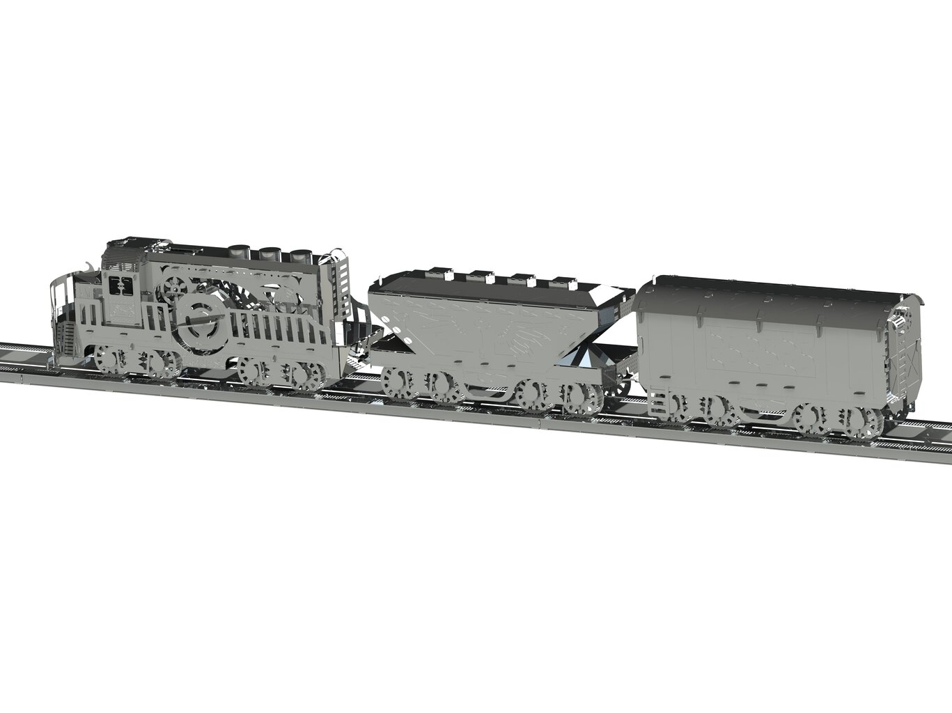 Konstruktorius Metal Time Heavy Loco (mechaninis) MT023 kaina ir informacija | Konstruktoriai ir kaladėlės | pigu.lt