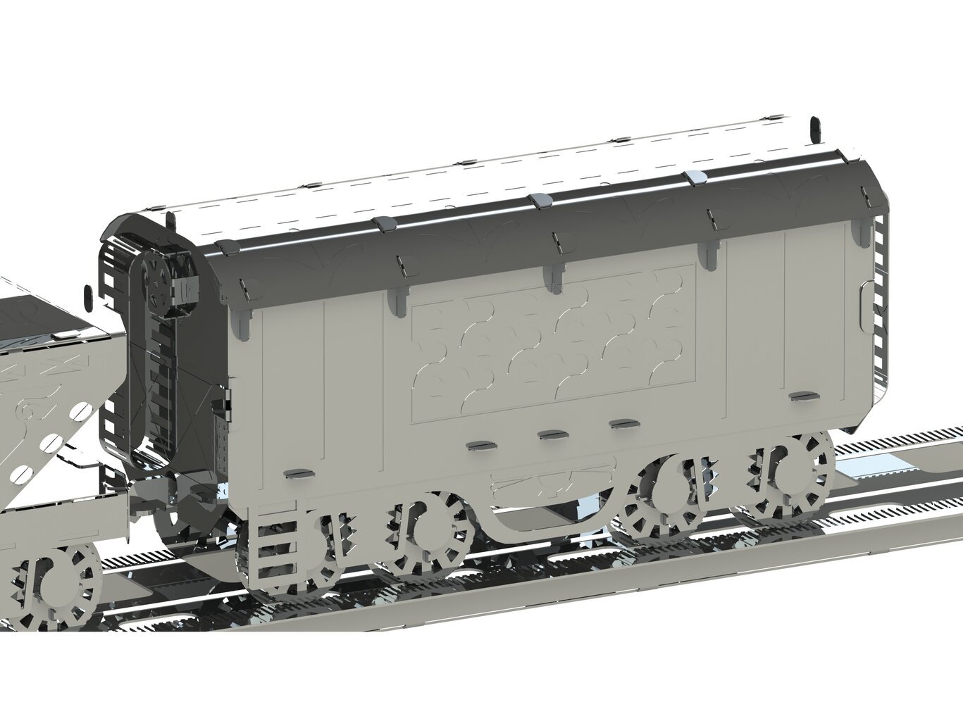 Konstruktorius Metal Time Heavy Loco (mechaninis) MT023 kaina ir informacija | Konstruktoriai ir kaladėlės | pigu.lt