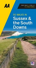 50 Walks in Sussex & South Downs 5th New edition kaina ir informacija | Knygos apie sveiką gyvenseną ir mitybą | pigu.lt