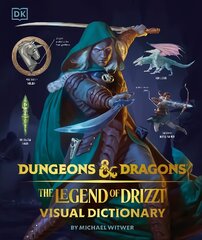 Dungeons & Dragons The Legend of Drizzt Visual Dictionary kaina ir informacija | Fantastinės, mistinės knygos | pigu.lt