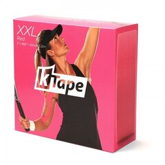 K-Tape XXL 5cmx22m kinezioloģiskais teips, sarkans цена и информация | Ортезы и бандажи | pigu.lt