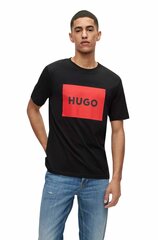 Marškinėliai vyrams Hugo 77625, juodi kaina ir informacija | Vyriški marškinėliai | pigu.lt