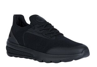 Мужская повседневная обувь GEOX, черная цена и информация | Кроссовки для мужчин | pigu.lt