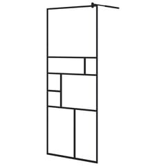Dušo sienelė vidaXL, 80x195 cm kaina ir informacija | Dušo durys ir sienelės | pigu.lt