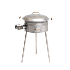 GrillSymbol Cataplana rinkinys su adapteriais WS-545 inox CAT, ø 54 cm kaina ir informacija | Grilio, šašlykinių priedai ir aksesuarai | pigu.lt