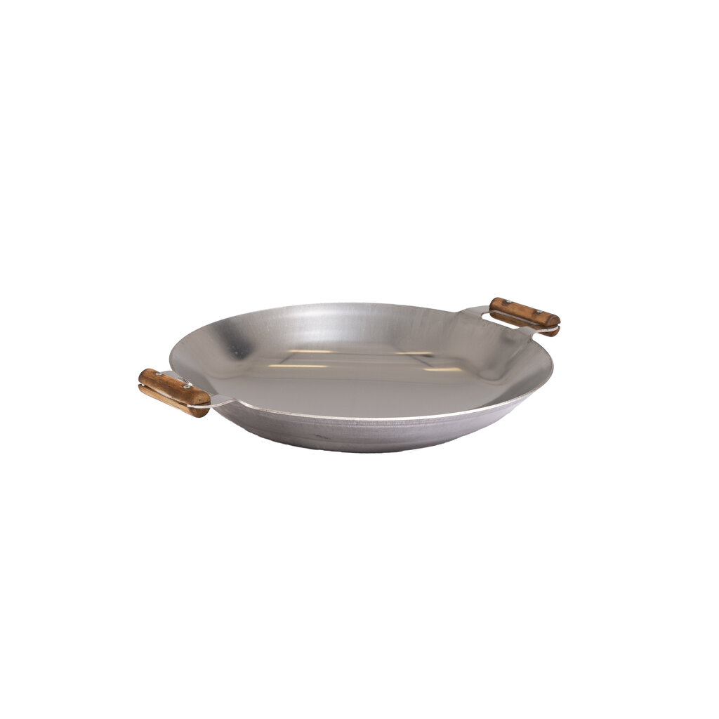 Wok keptuvė GrillSymbol WP-450 inox, ø 45 cm kaina ir informacija | Grilio, šašlykinių priedai ir aksesuarai  | pigu.lt