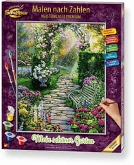 Картина по номерам Schipper Beautiful garden MNZ, 40 x 50 см цена и информация | Живопись по номерам | pigu.lt