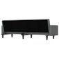 Sofa-lova su pagalvėlėmis vidaXL, tamsiai pilka kaina ir informacija | Sofos | pigu.lt