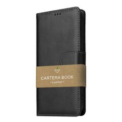 Cartera Book, juodas kaina ir informacija | Telefono dėklai | pigu.lt