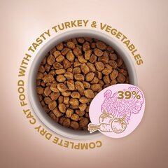 Club 4 Paws Premium suaugusioms katėms su kalakutiena ir daržovėmis, 300 g kaina ir informacija | Sausas maistas katėms | pigu.lt