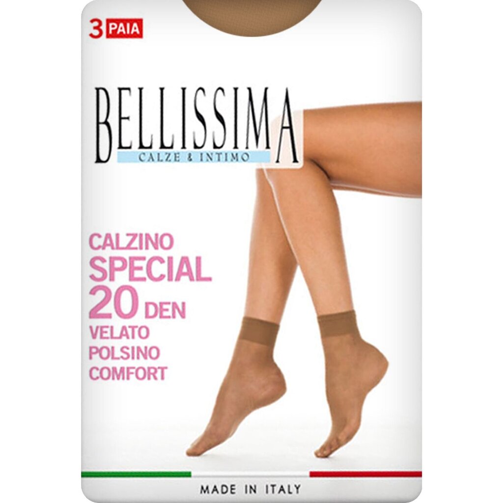 Kojinės moterims Bellissima Special Ambra smėlio spalvos, 3vnt., 20 DEN kaina ir informacija | Moteriškos kojinės | pigu.lt