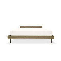 Дубовая кровать Shortie, 160x200, Rustic цена и информация | Кровати | pigu.lt
