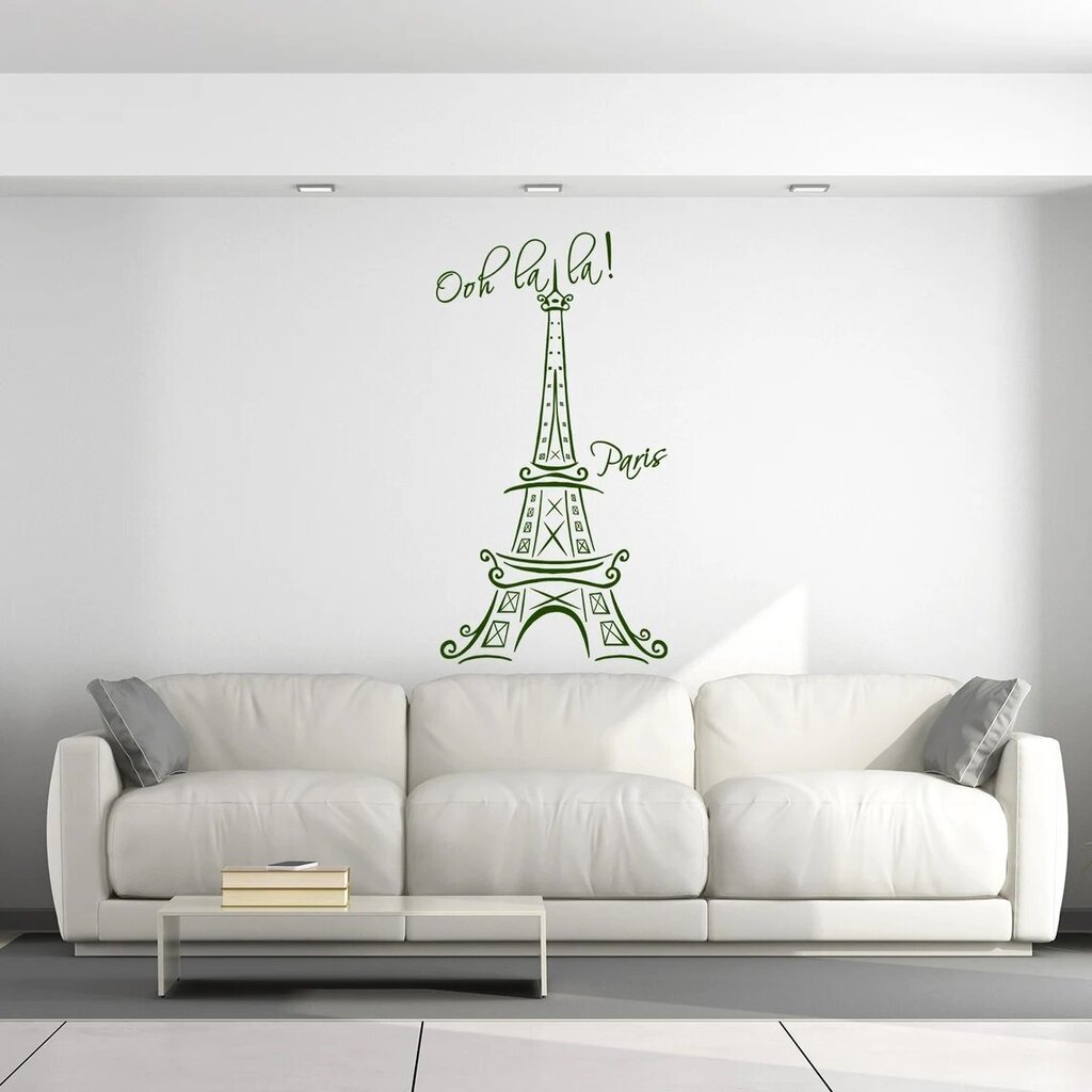 Interjero lipdukas Eifelio bokštas kaina ir informacija | Interjero lipdukai | pigu.lt