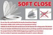 Klozeto sėdynė su lėto nusileidimo sistema Sofia Soft Close kaina ir informacija | Priedai unitazams, bidė | pigu.lt
