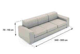 Ga.i.Co keturvietės sofos užvalkalas Superior 230 - 300 cm цена и информация | Чехлы для мебели | pigu.lt