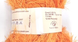 Пряжа для вязания SALTIKLAR Fantazi iplikleri YUMOS, цвет оранжевый 00OR цена и информация | Принадлежности для вязания | pigu.lt
