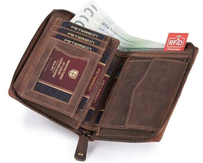 Piniginė vyrams Peterson N340 kaina ir informacija | Vyriškos piniginės, kortelių dėklai | pigu.lt