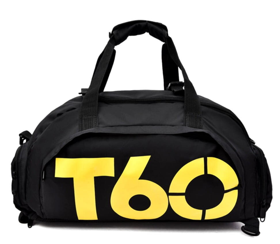 Sportinis krepšys vyrams A77, juodas цена и информация | Kuprinės ir krepšiai | pigu.lt