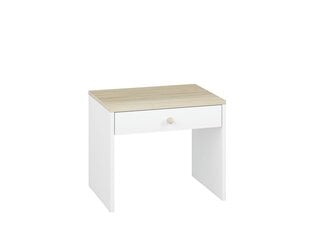 Письменный стол Elmo 15, белый/коричневый цвет цена и информация | Детские столы и стулья | pigu.lt