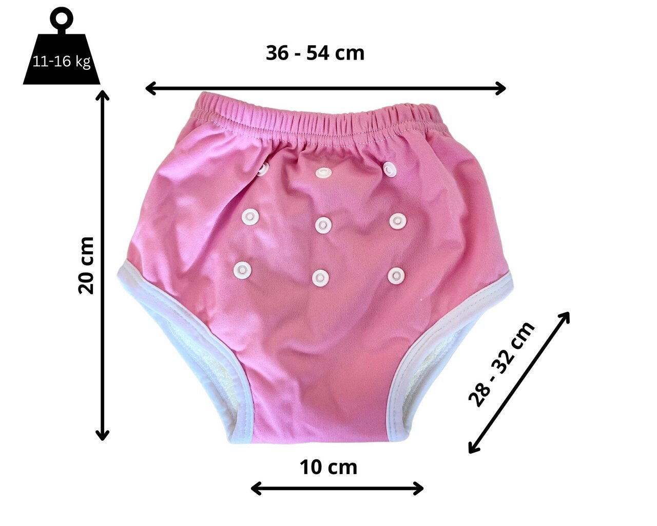 Neperšlampamos kelnaitės Baby Planet, 11-16 kg, 2-4 metų amžiaus, 92/98/104 dydžių kaina ir informacija | Sauskelnės | pigu.lt