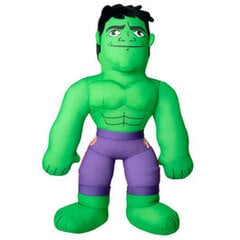 Marvel Hulk pliušinis žaislas su garsu, 38cm kaina ir informacija | Minkšti (pliušiniai) žaislai | pigu.lt