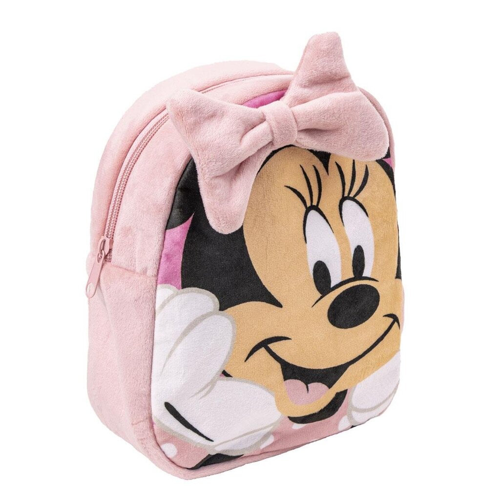 Vaikiška pliušinė kuprinė Cerda Disney Minnie, 22cm kaina ir informacija | Kuprinės mokyklai, sportiniai maišeliai | pigu.lt