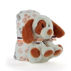 Antklodė Perletti su pliušiniu žaisliuku šuniuku цена и информация | Мягкие игрушки | pigu.lt