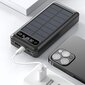 Solar Powerbank, 30000 mAh kaina ir informacija | Atsarginiai maitinimo šaltiniai (power bank) | pigu.lt