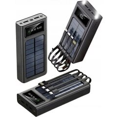 Solar Powerbank, 30000 mAh цена и информация | Зарядные устройства Power bank | pigu.lt