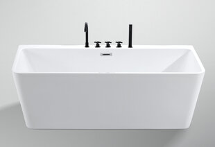 Акриловая ванна 1700x750x580 белая цена и информация | Для ванны | pigu.lt