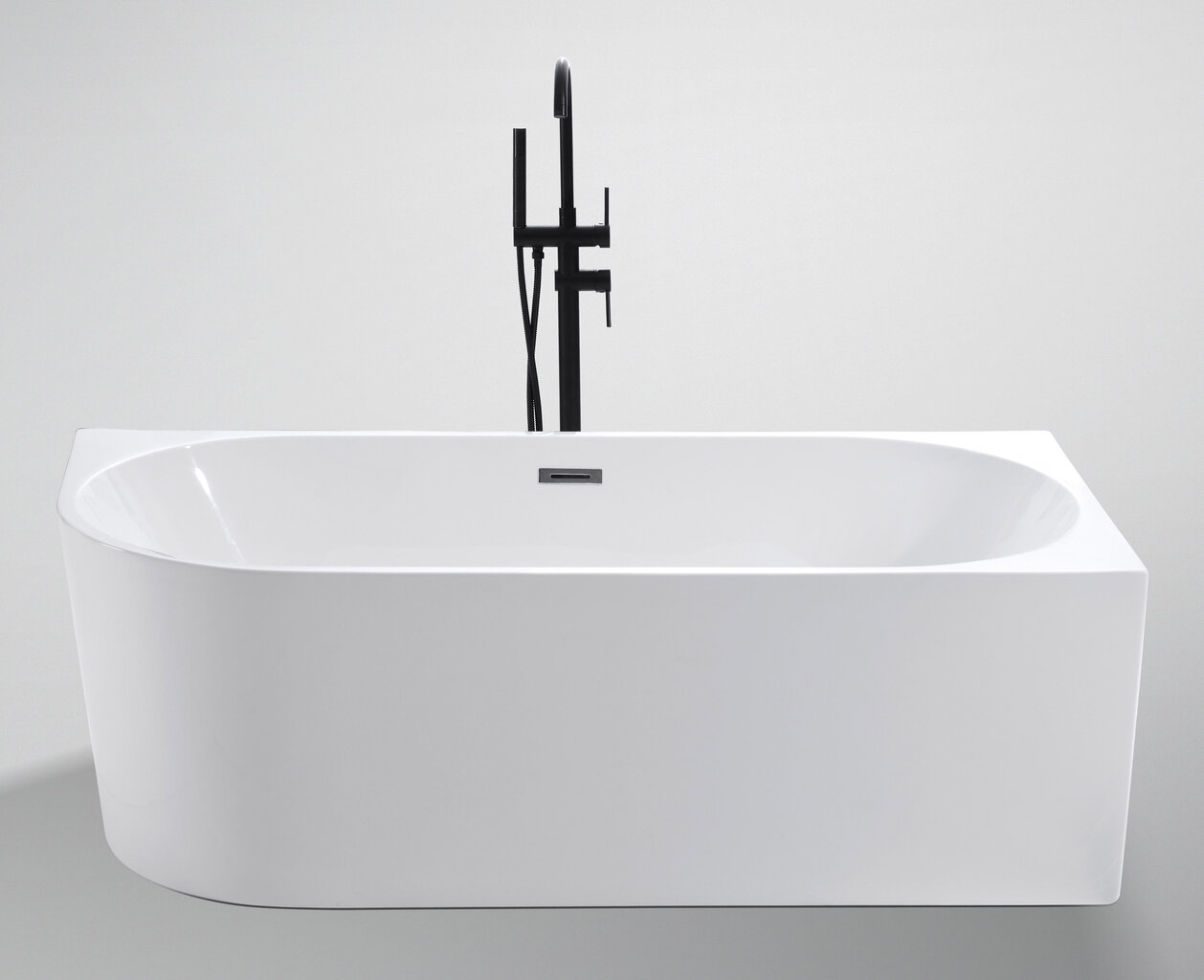 Akrilinė vonia 1700x750x580 balta kaina ir informacija | Vonios | pigu.lt