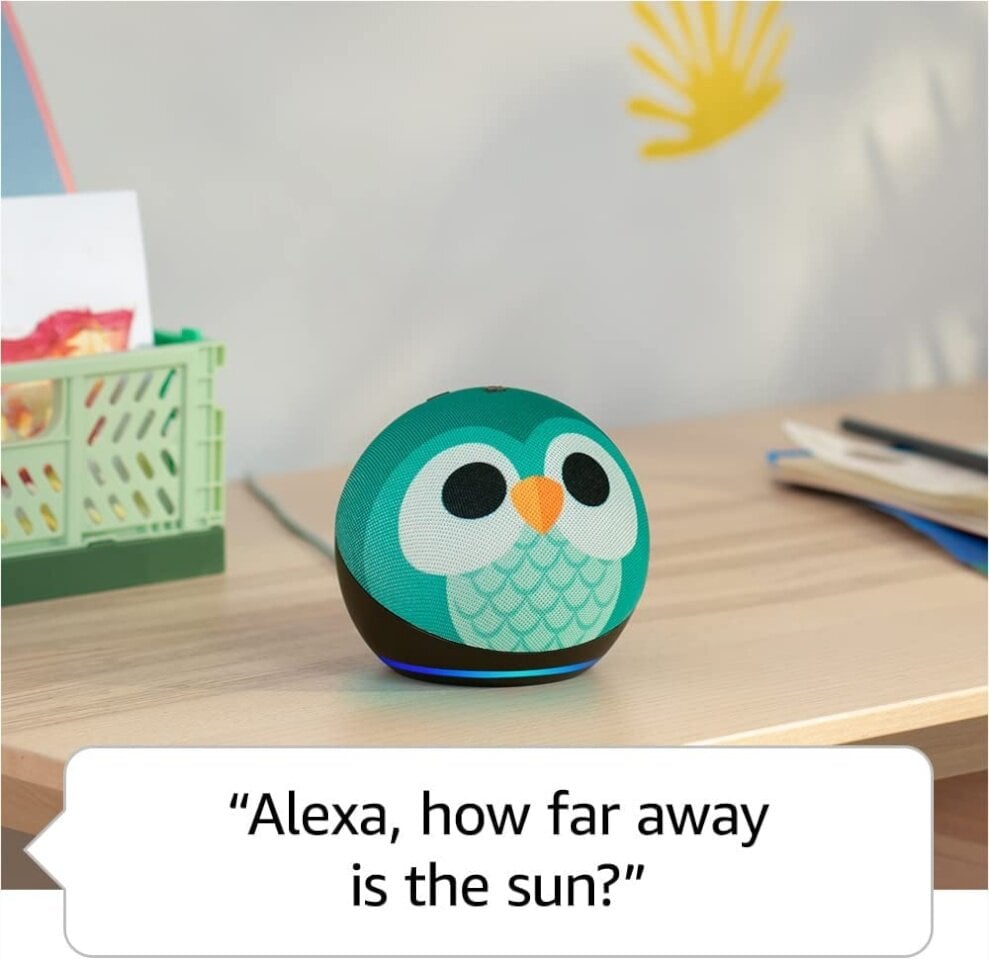 Amazon Echo Dot Kids 5.Gen kaina ir informacija | Garso kolonėlės | pigu.lt
