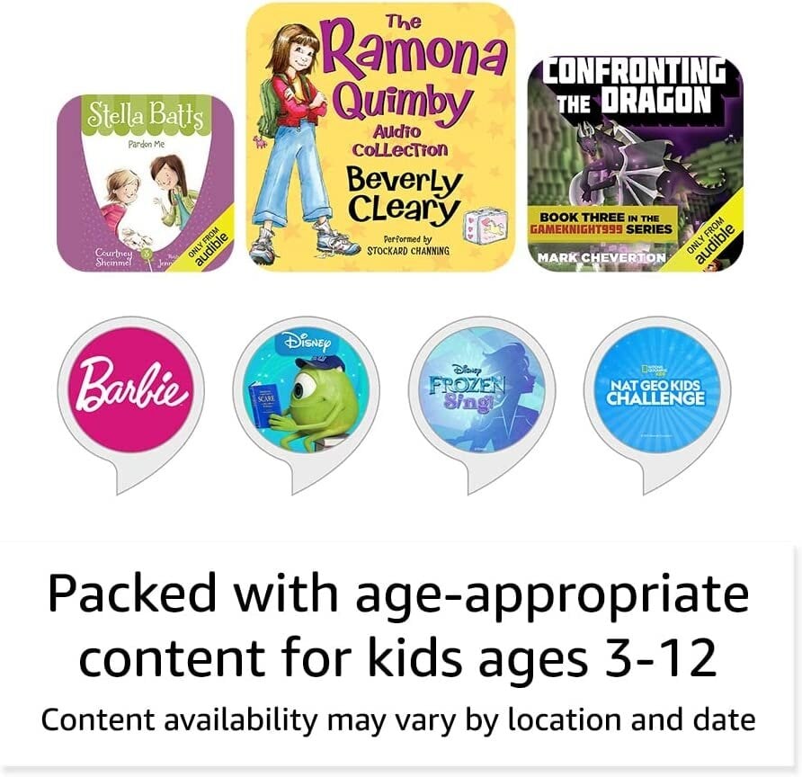 Amazon Echo Dot Kids 5.Gen цена и информация | Garso kolonėlės | pigu.lt